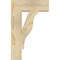 Ekena Millwork Funston Block Rough Sawn Bracket, Douglas Fir, 4"W x 14"D x 22"H BKT04X14X22FST05RDF - alternate 4